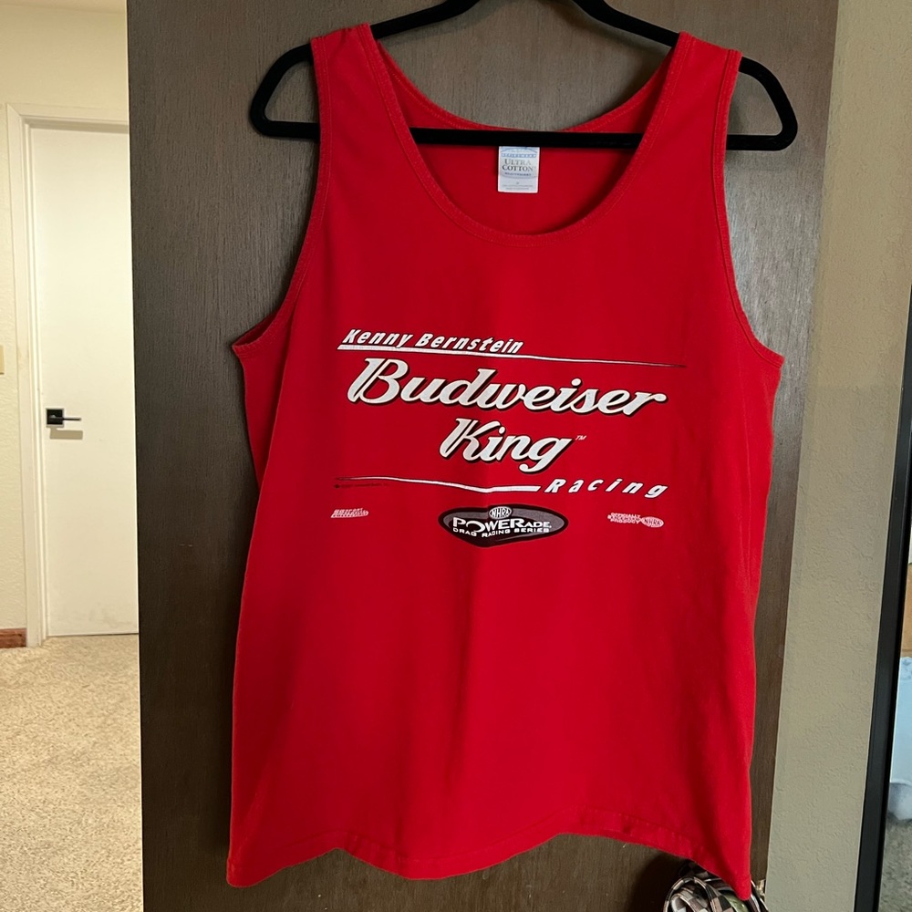Vintage Budweiser Racing Tank